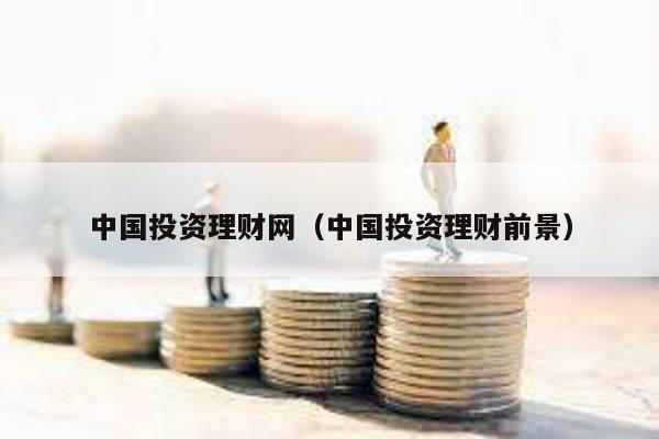 中國投資理財網(中國投資理財前景)
