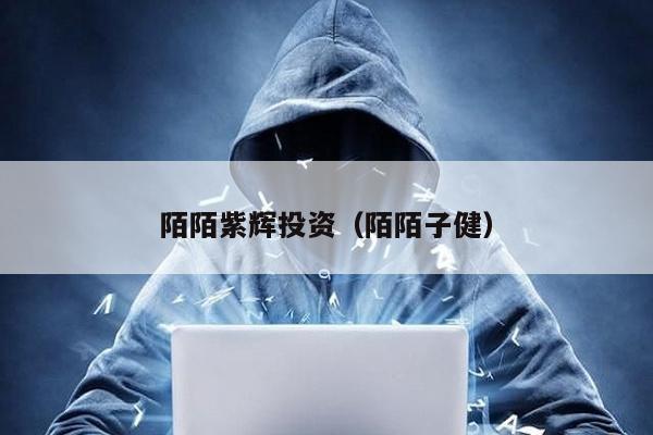 陌陌紫輝投資(陌陌子健)