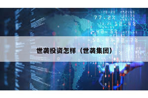 世襲投資怎樣(世襲集團)