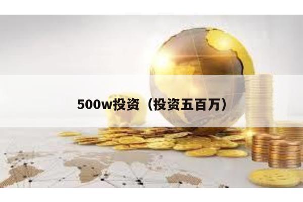 500w投資(投資五百萬(wàn))
