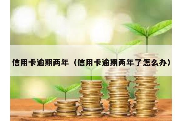 信用卡逾期兩年(信用卡逾期兩年了怎么辦)