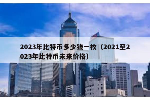 2023年比特幣多少錢一枚(2021至2023年比特幣未來價格)