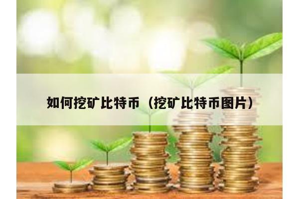 如何挖礦比特幣(挖礦比特幣圖片)