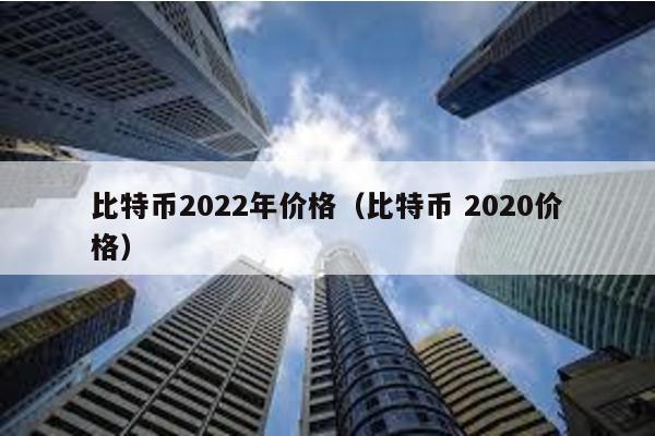 比特幣2022年價格(比特幣 2020價格)