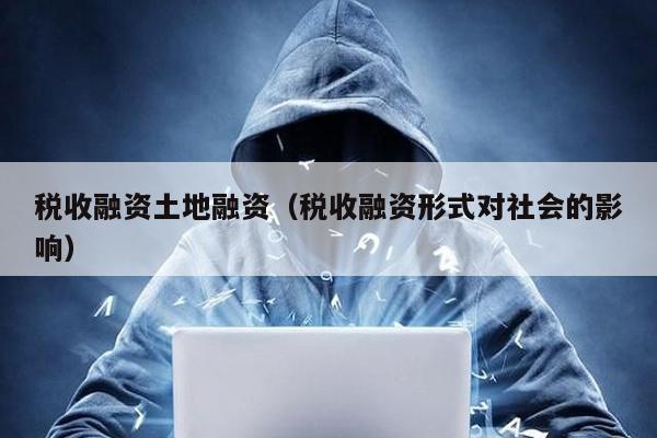 稅收融資土地融資(稅收融資形式對社會的影響)