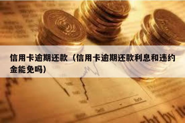 信用卡逾期還款(信用卡逾期還款利息和違約金能免嗎)