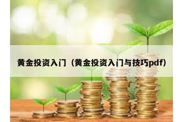 黃金投資入門(黃金投資入門與技巧pdf)