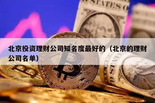 北京投資理財公司知名度最好的(北京的理財公司名單)