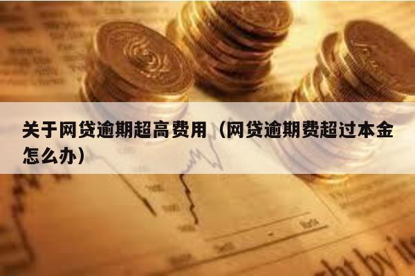 關于網貸逾期超高費用(網貸逾期費超過本金怎么辦)