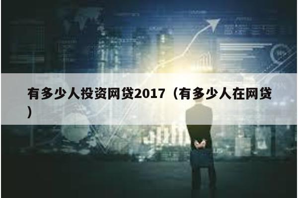 有多少人投資網貸2017(有多少人在網貸)