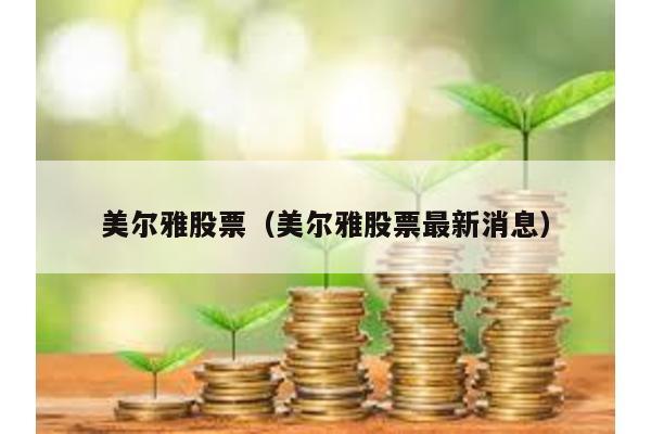 美爾雅股票(美爾雅股票最新消息)