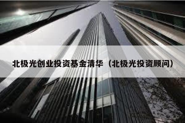 北極光創業投資基金清華(北極光投資顧問)