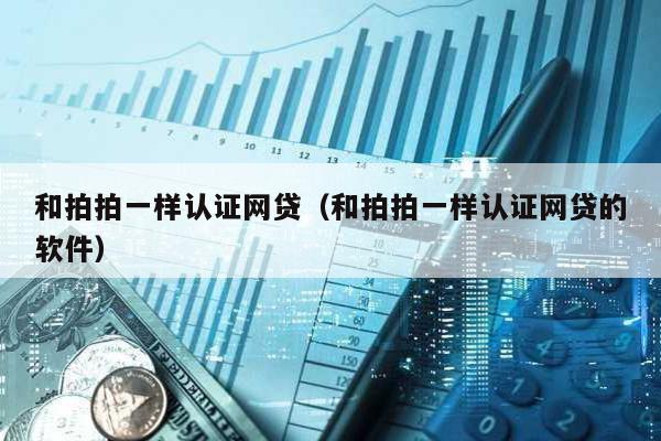 和拍拍一樣認證網貸(和拍拍一樣認證網貸的軟件)