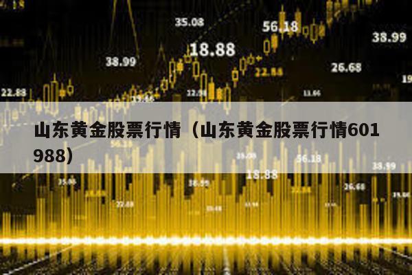 山東黃金股票行情(山東黃金股票行情601988)